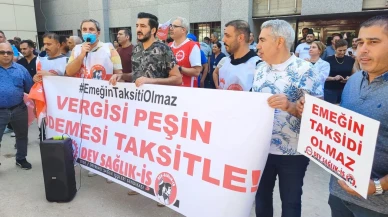 Çukurova Üniversitesi Balcalı Hastanesi'nde işçiler iş yavaşlatma eylemi başlattı