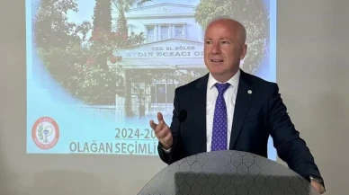 Aydın Eczacı Odası Başkanı Sefa Karaaslan sahte ilaç tehlikesine dikkat çekti