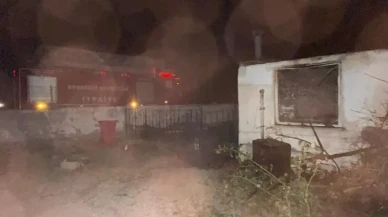 Kırklareli'nin Babaeski ilçesinde çiftlik evinde yangın çıktı