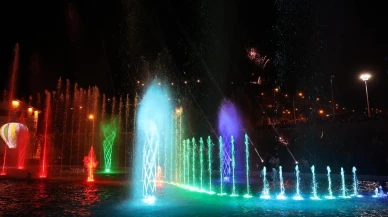 Kapadokya Su ve Işık Sahnesi Nevşehir'de büyük ilgi görüyor