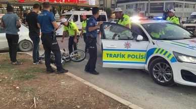 Mersin'in Erdemli ilçesinde tır motosiklete çarptı bir ölü bir yaralı