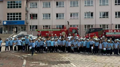 Çorum Osmancık’taki öğrencilere orman yangınları eğitimi verildi.