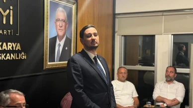 İyi Parti Sakarya İl Başkanı Ahmet Uçak ve 6 ilçe başkanı