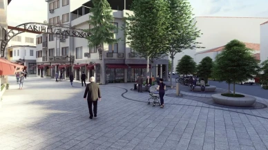 İnegöl Belediyesi tarihi uzun sokak dönüşüm projesi başlatıyor