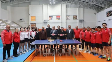 Masa Tenisi Milli Takımı Sivas’ta Tokyo 2025 için kamp yapıyor