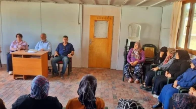 Kütahya'da kadın çiftçilere kooperatif eğitimi verildi