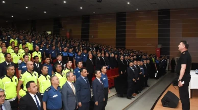 Erzincan Emniyet Müdürü Baybaba toplantıda çalışmaları değerlendirdi