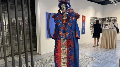 Beyoğlu’nda Geri Dönüşüm Malzemelerinden Sergi Açıldı