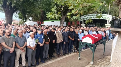 Polis Memuru Selmani Uçar Kozan'da son yolculuğuna uğurlandı