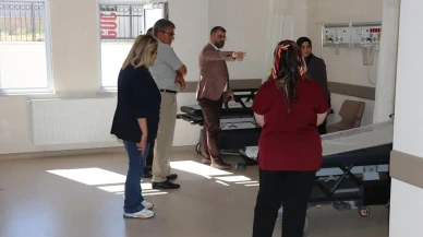 Bayburt İl Sağlık Müdürü Harun Sivlim Demirözü Hastanesi’nde incelemeler gerçekleştirdi