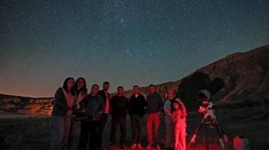 Bitlis'te Por Mağaraları'nda Satürn ve Ülker Takımyıldızı gözlemi yapıldı