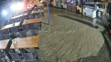 Rize'nin ardeşen ilçesinde sel heyelan ve su baskını yaşandı