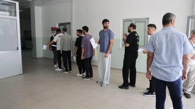 Elazığ’da binlerce aday KPSS a grubu sınavı için ter döktü
