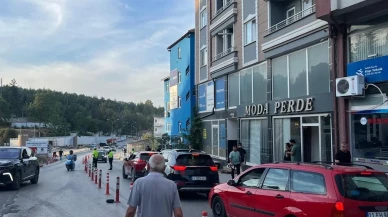 Bilecik'te Hamsu Köprüsü'nde toprak kayması nedeniyle trafik kapatıldı