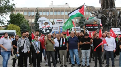 Uşak’ta Sumud Filosu İçin Gazze’ye Destek Yürüyüşü Düzenlendi