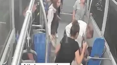 Kocaeli'de otobüs şoförü Ferdi Karabacak Heimlich manevrasıyla çocuğu kurtardı