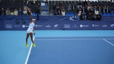 Samsun'da WTA 125 tenis turnuvasına 26 ülkeden sporcular katılıyor