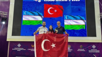 Düzceli Şevval İnce asya şampiyonasında iki altın madalya kazandı