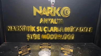 Antalya’da uyuşturucu operasyonunda 13 kişi tutuklandı