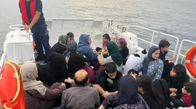 İzmir'de Sahil Güvenlik ve jandarma 81 düzensiz göçmeni yakaladı