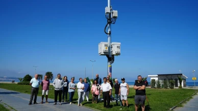 Atakum mahalle sakinleri baz istasyonunun taşınmasını talep ediyor