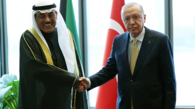 Cumhurbaşkanı Erdoğan New York’ta Kuveyt Veliaht Prensi Sabah Halid es-Sabah ile