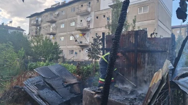Bingöl'ün Genç ilçesinde tandırda unutulan köz yangın çıkardı