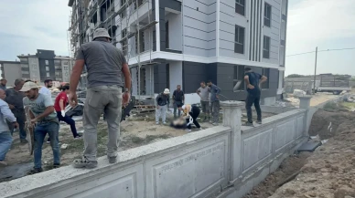 Çorlu'da inşaattan düşen işçi Cafer Güçlü hayatını kaybetti
