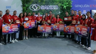 SANKO Holding TEKNOFEST 2025'te çevre ve enerji teknolojileri yarışmasında genç yetenekleri