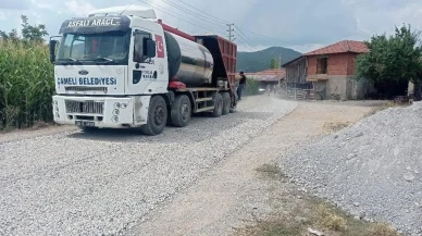 Çameli Belediyesi mahalle sakinlerine güvenli ulaşım sağladı