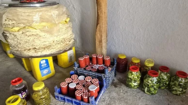 Yozgat Sorgun Alcı köyünde geleneksel kış hazırlıkları başladı