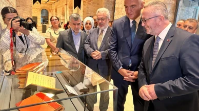 Bakan Ersoy yazma eserlerin TÜYEK çatısı altında toplanmasını istedi