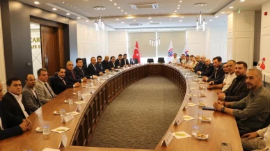 Özbekistan büyükelçisi Aydın Ticaret Odası'nda ticari iş birliğini görüştü