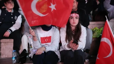 A Milli Basketbol Takımı maçı Sivas'ta coşkuyla izlendi