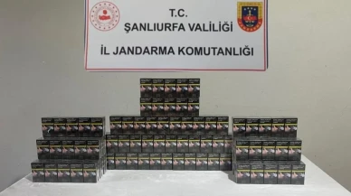 Şanlıurfa’da Jandarma Tütün Ve Alkol Kaçakçılığına Operasyon Düzenledi