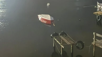 Filyos'ta hortum çıktı balıkçı teknesi battı