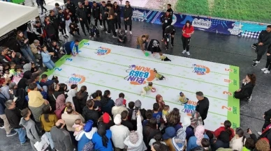 Bebekler ve çocuklar Kayseri Yarı Maratonu'na renk kattı