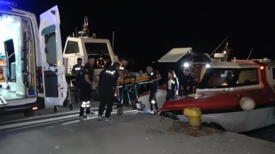 Büyükada'da hızlı tekne kazası, yaralı deniz ambulansıyla hastaneye sevk edildi