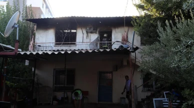 Antalya'da sobada çıkan yangın evi küle çevirdi