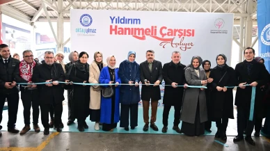 Yıldırım'da hanımeli çarşısı ile kadın girişimcilere sürdürülebilir gelir imkanı sunuldu