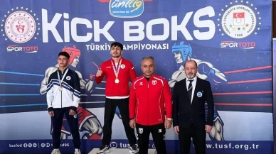 OMÜ kick boksta Türkiye şampiyonasında 1 altın ve 1 bronz madalya kazandı