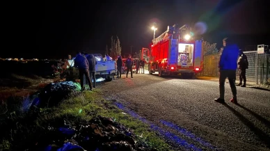 Antalya'nın Gazipaşa ilçesinde araç içinde yanmış ceset bulundu