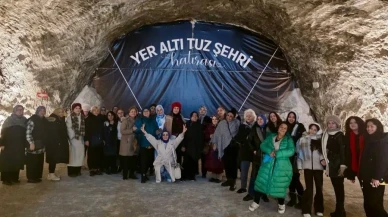 Samsun’dan Çankırı’ya gelen yerli turist kafilesi tarihi ve doğal güzellikleri gezdi
