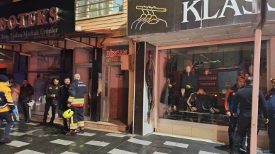 Bolu'da gece yangınında 2 kişi dumandan etkilendi