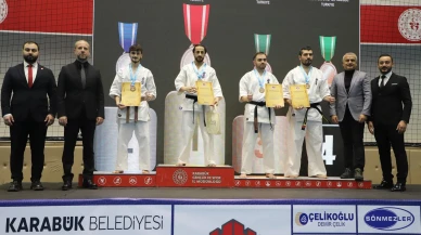 Karabük'te Türkiye Kyokushin Karate Şampiyonası sona erdi