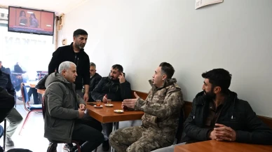 Ağrı Emniyet Müdürü Önder esnaf ve vatandaşlarla bir araya geldi