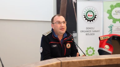 Denizli OSB’de sivil savunma ve afet eğitimleri düzenlendi