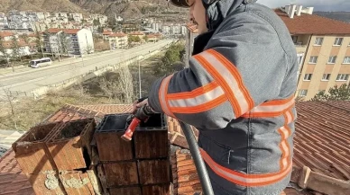 Çankırı’da apartman bacasında çıkan yangın itfaiye müdahalesiyle söndürüldü