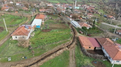 Manisa'nın Kırkağaç ilçesinde 85 yıllık altyapı sorunu çözülüyor