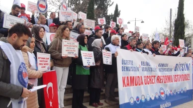Manisa’da Memur-Sen ücret dengesizliği ve gelir adaletsizliğinin bitmesini istedi